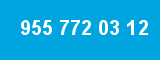 955 772 03 12 955 772 03 12